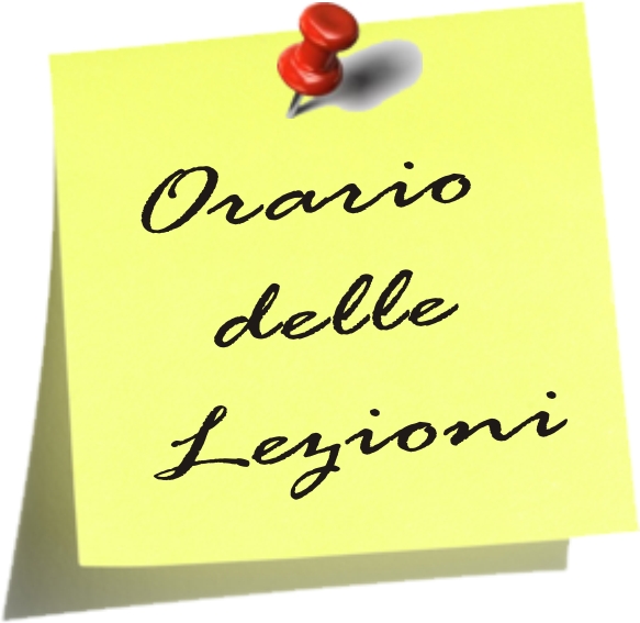 Calendario delle riunioni per definire l'orario di lezione